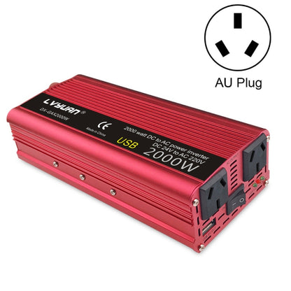 LVYUAN Car Inverter Dual USB Power Converter 12V to 220V