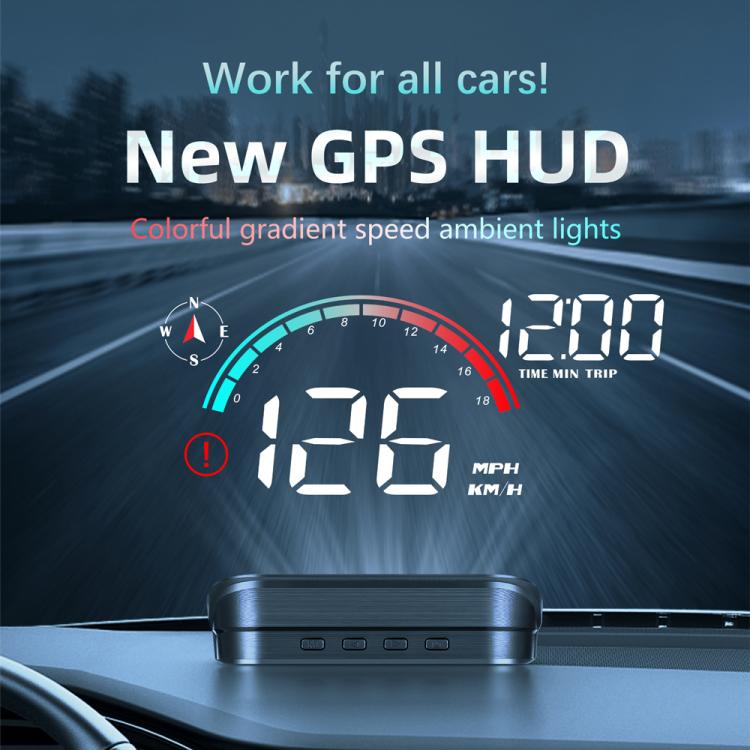 M22 Car Electronic Dog HUD Head-up Display Car Universal Speedometer