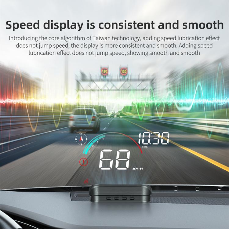 M22 Car Electronic Dog HUD Head-up Display Car Universal Speedometer