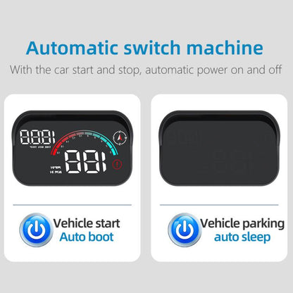 M22 Car Electronic Dog HUD Head-up Display Car Universal Speedometer
